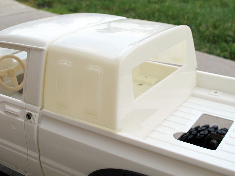 Rear Bed Topper Half Cover for Tamiya R/C Toy 1/10 Toyota Bruiser Hilux Mountaineer Trailfinder Super Clodbuster Truck