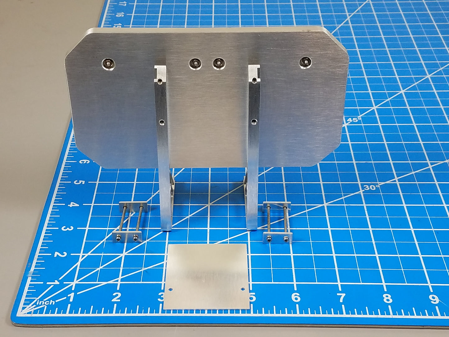 Aluminum "Toy" Rear Back Headache Rack Chassis Mount for Tamiya R/C 1/14 King Hauler Grand Hauler Knight Hauler Man Globeliner Aeromax Cascadia Actros Scania
