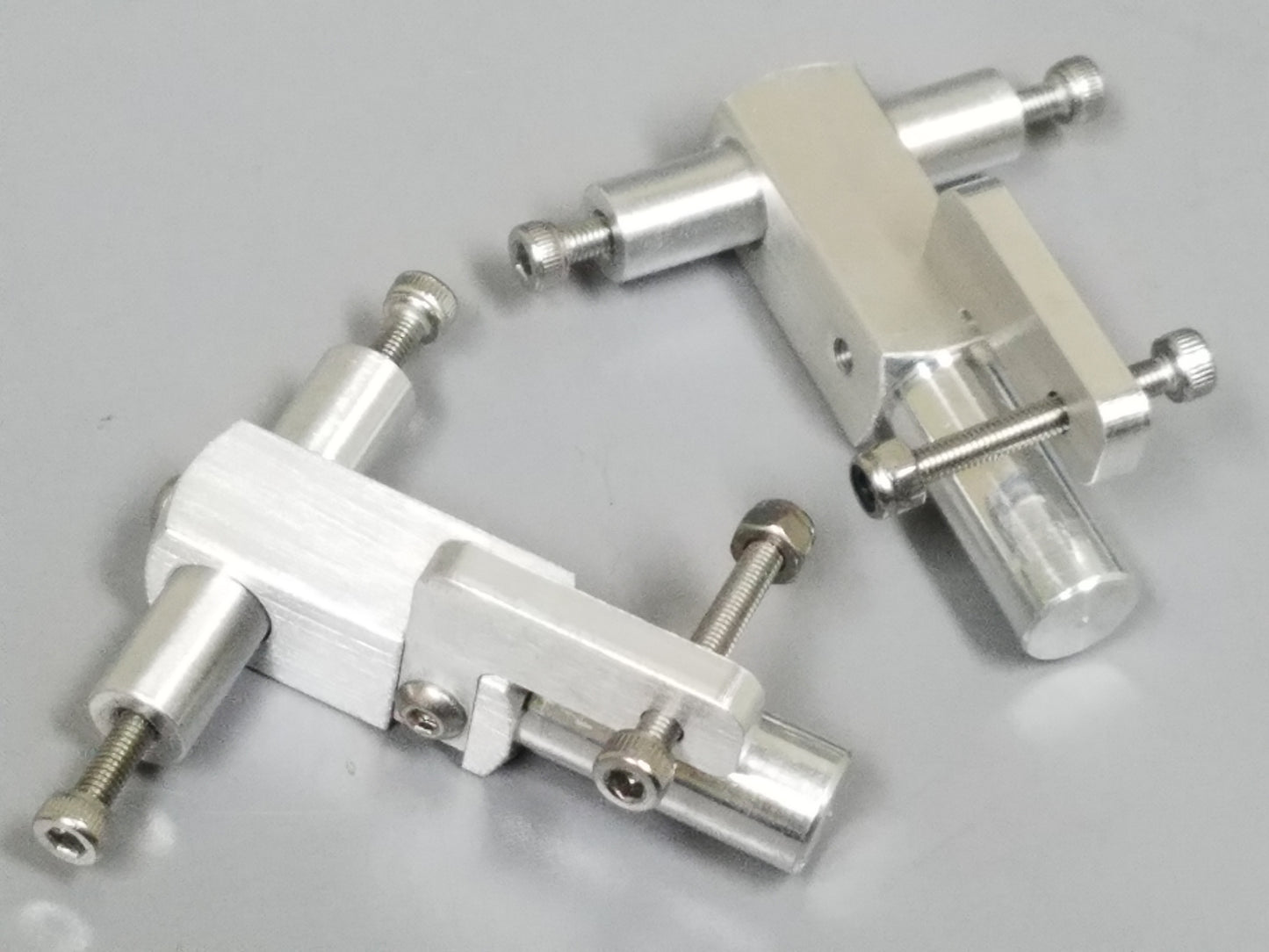 Aluminum Front & Rear Upper Axles 4 Link Suspension Rod Mount for Tamiya 1/10 Clodbuster Bullhead