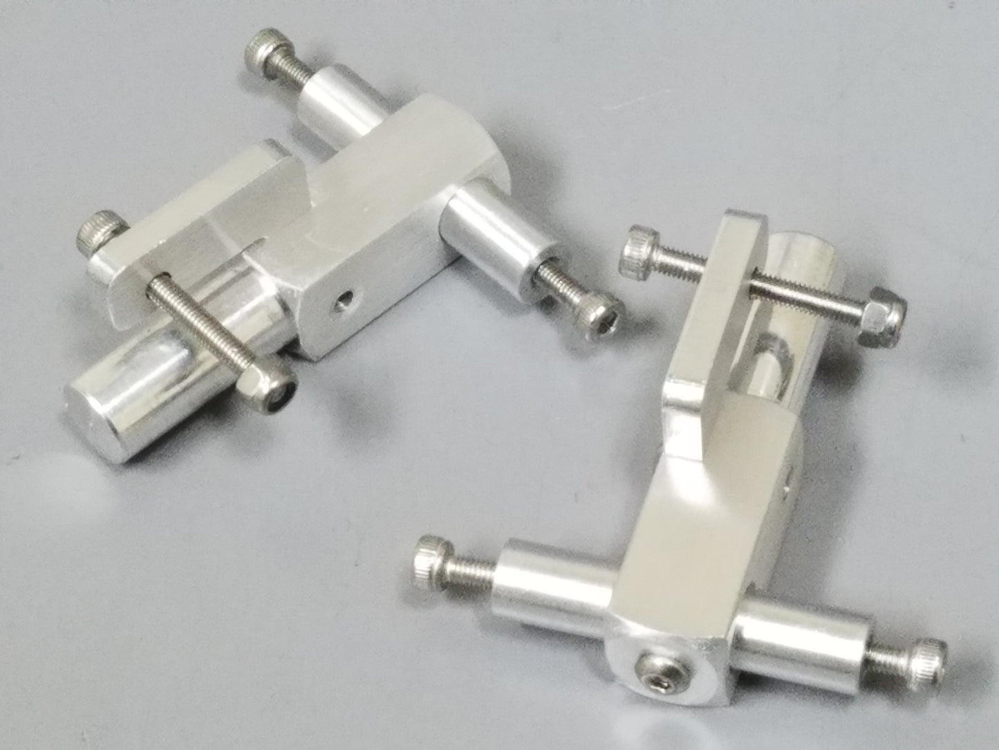 Aluminum Front & Rear Upper Axles 4 Link Suspension Rod Mount for Tamiya 1/10 Clodbuster Bullhead