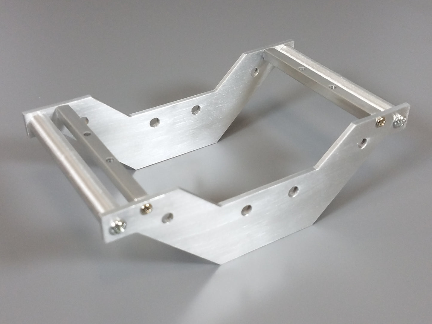 Aluminum Add-On Extension Wide Wheelbase Chassis Mount Plate Bracket for Tamiya 1/10 R/C Super Clodbuster Bullhead