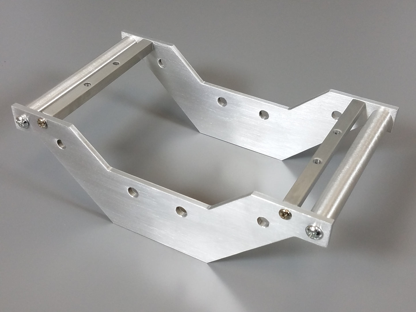 Aluminum Add-On Extension Wide Wheelbase Chassis Mount Plate Bracket for Tamiya 1/10 R/C Super Clodbuster Bullhead