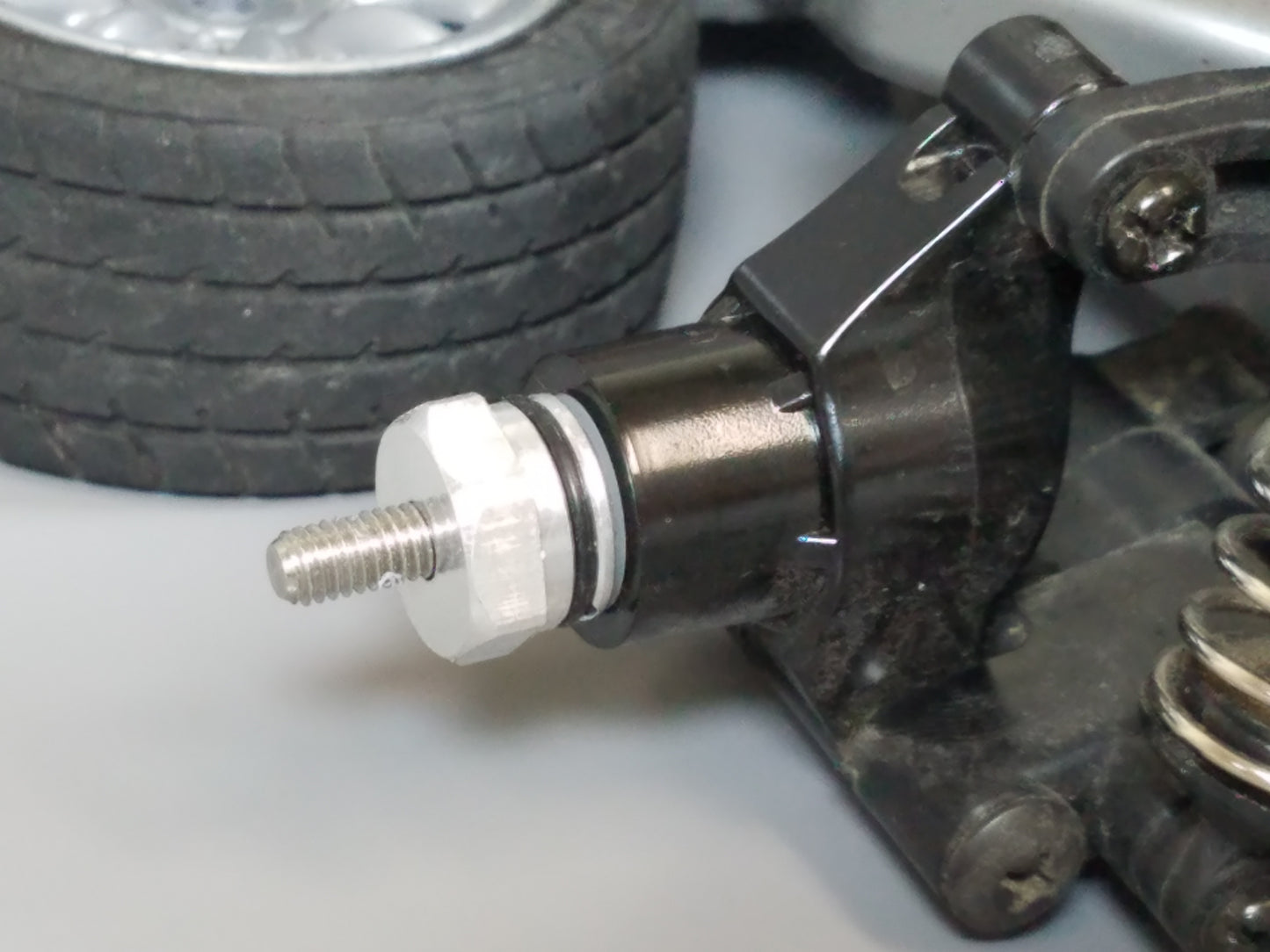 2pc x 4mm Aluminum Rear Wheel Hub Widener Spacer Extension kit for Tamiya 1/10 R/C Rear Wheel M03 M03M M03L M04 M04M M04L M05 Chassis