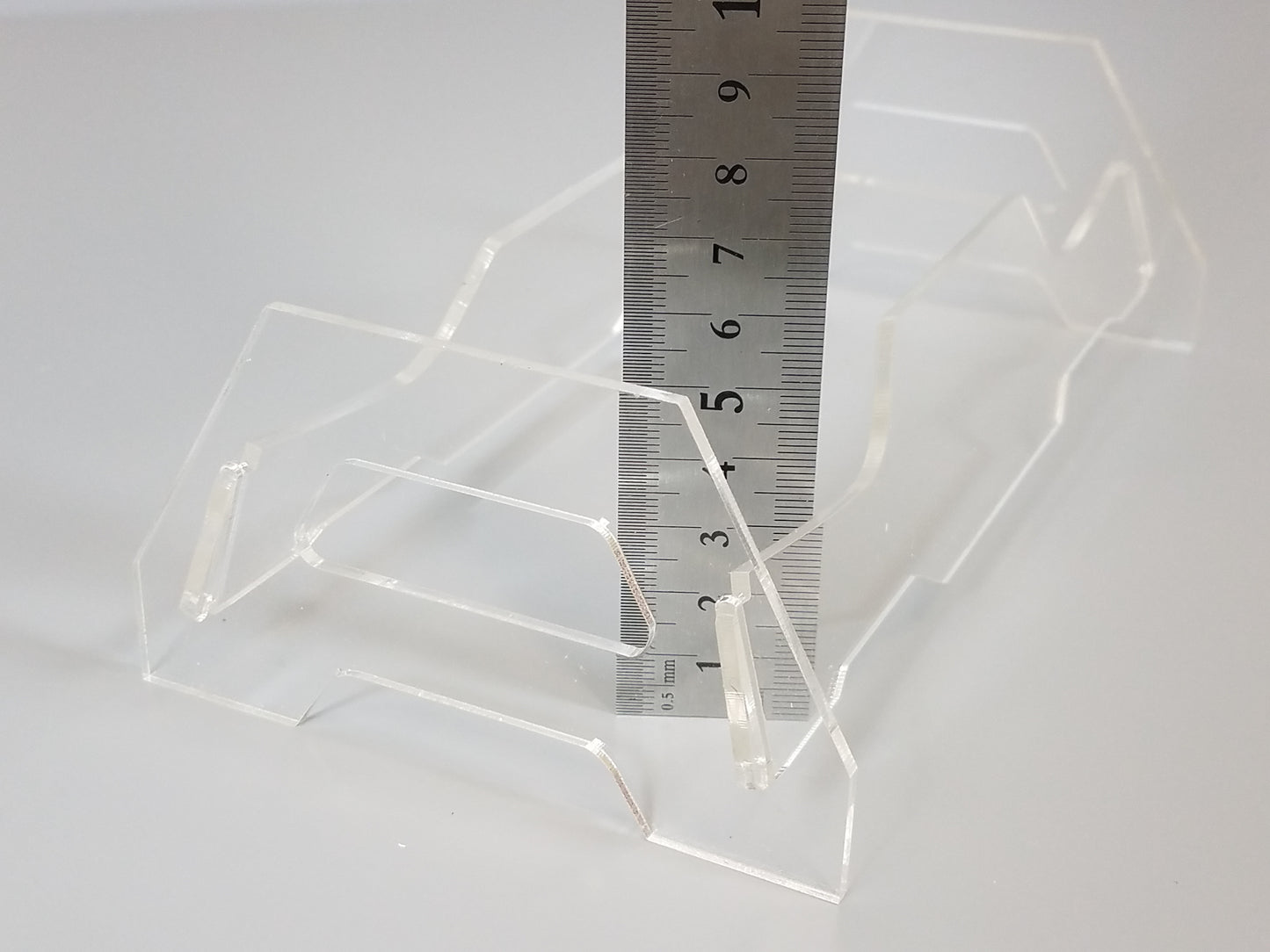 Acrylic R/C Car Truck Display Stand for Most TAMIYA 1/10 RC TT01 TT02 M01 M02 M03 M05 M06 FF01 FF02 Chassis
