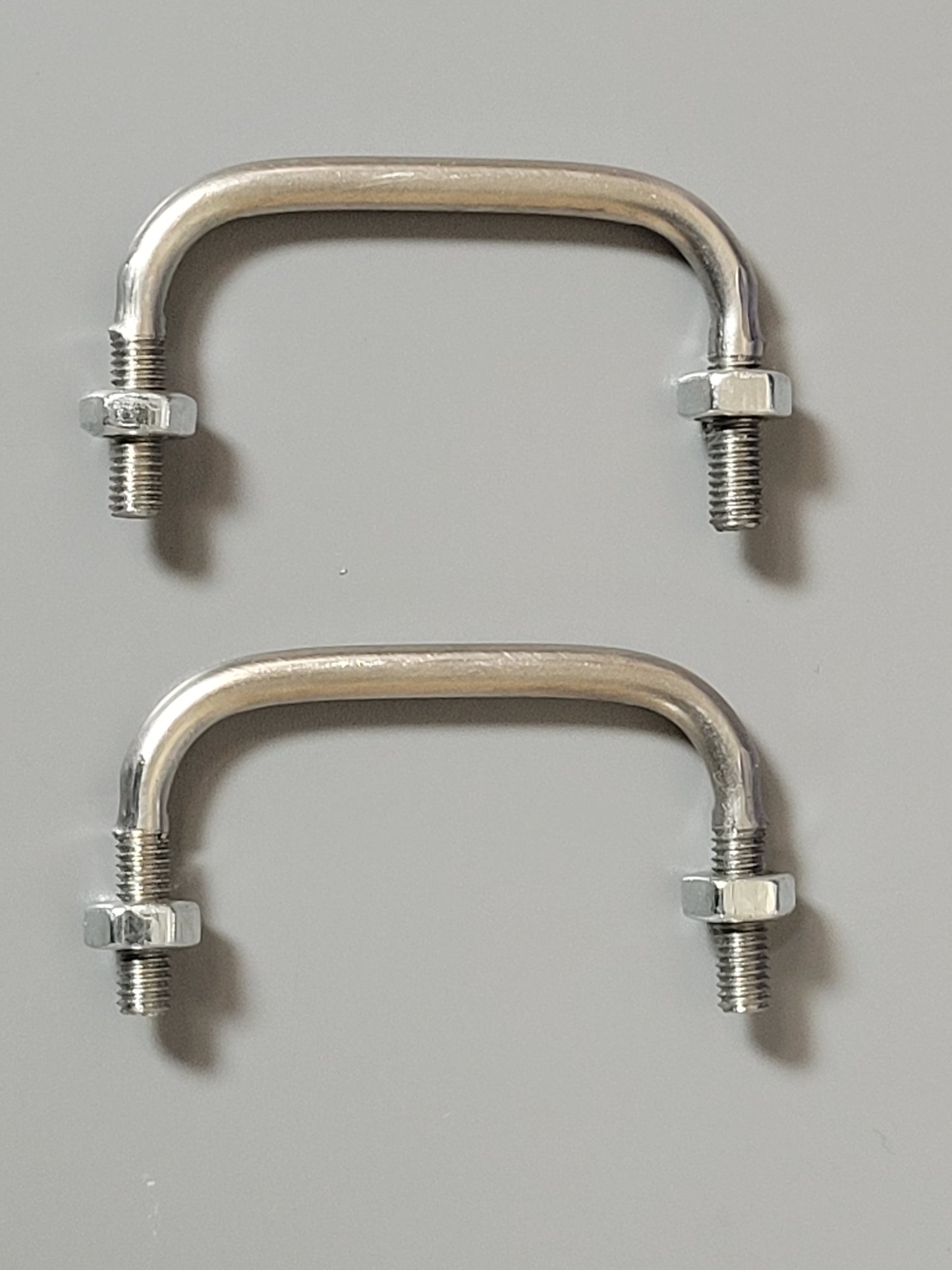 Pair Universal Steel Side Hand Grab Rail Bar for Tamiya 1/10 Clodbuster Blackfoot Sand Scorcher Bullhead Hilux Tundra F350 Truck