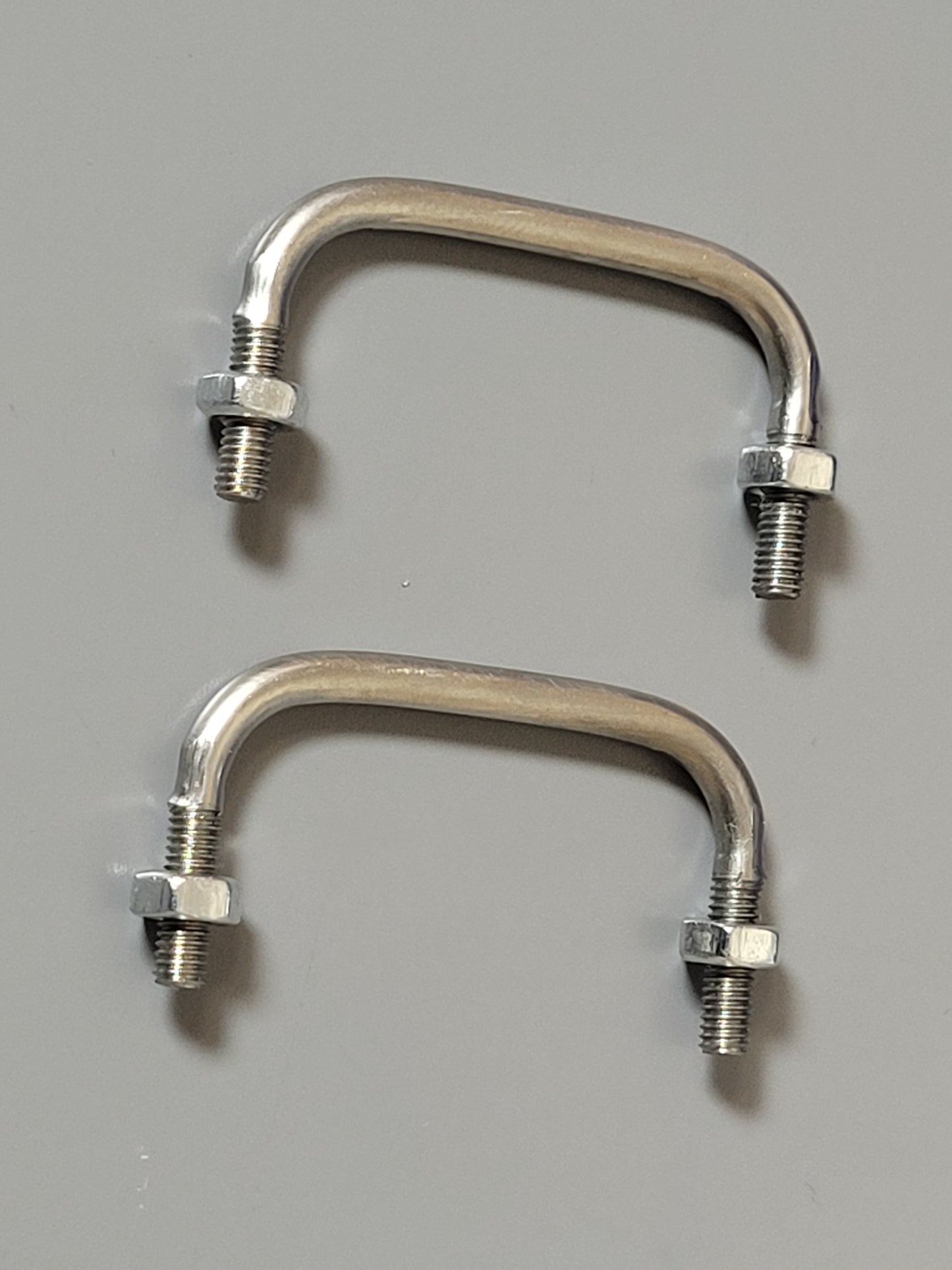 Pair Universal Steel Side Hand Grab Rail Bar for Tamiya 1/10 Clodbuster Blackfoot Sand Scorcher Bullhead Hilux Tundra F350 Truck