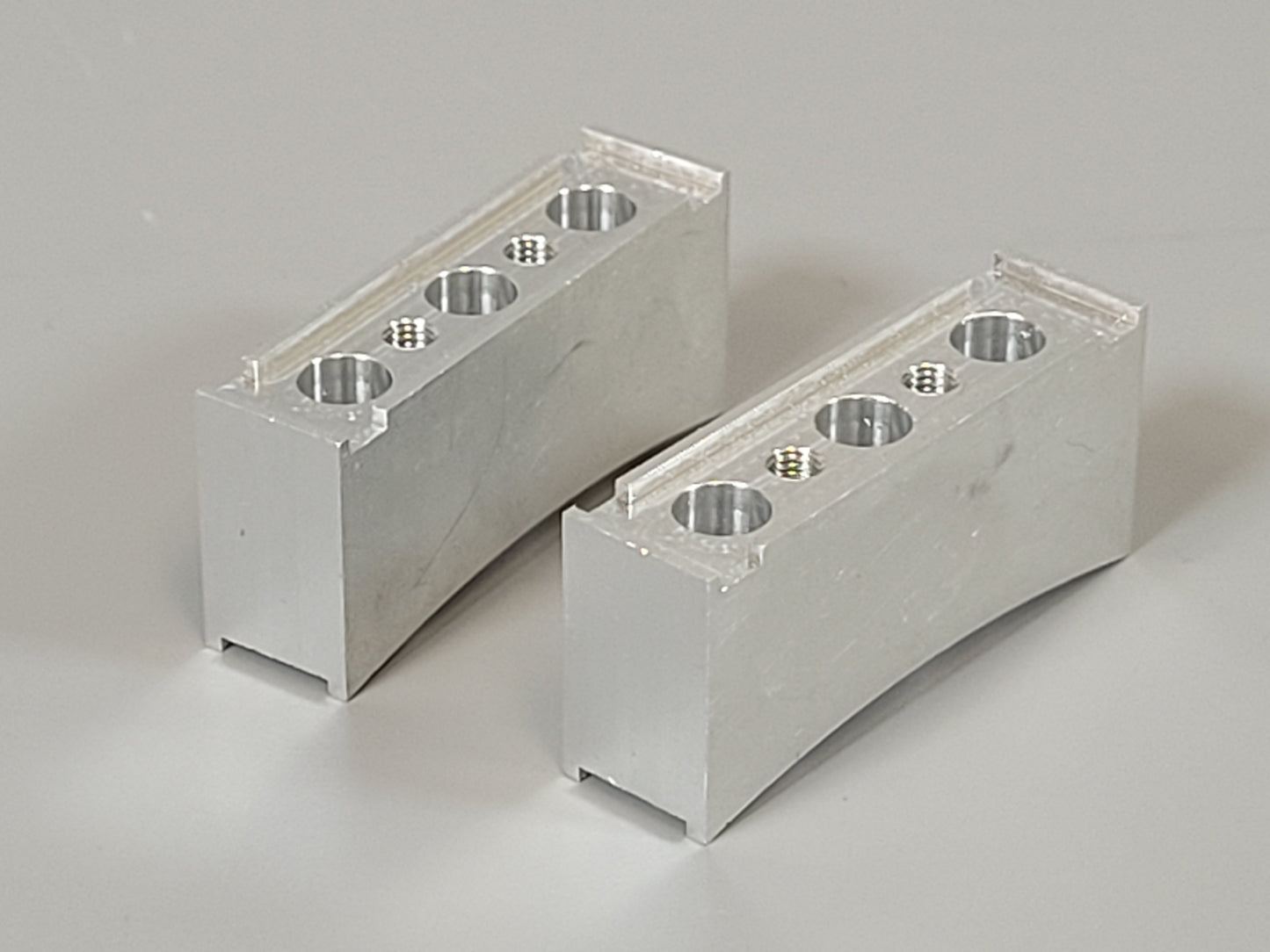 Pair Aluminum Part E9 E10 Upper Axle Ball Joint Arm Spring Mount Block Tamiya 1/10 RC Juggernaut 1 2 F350