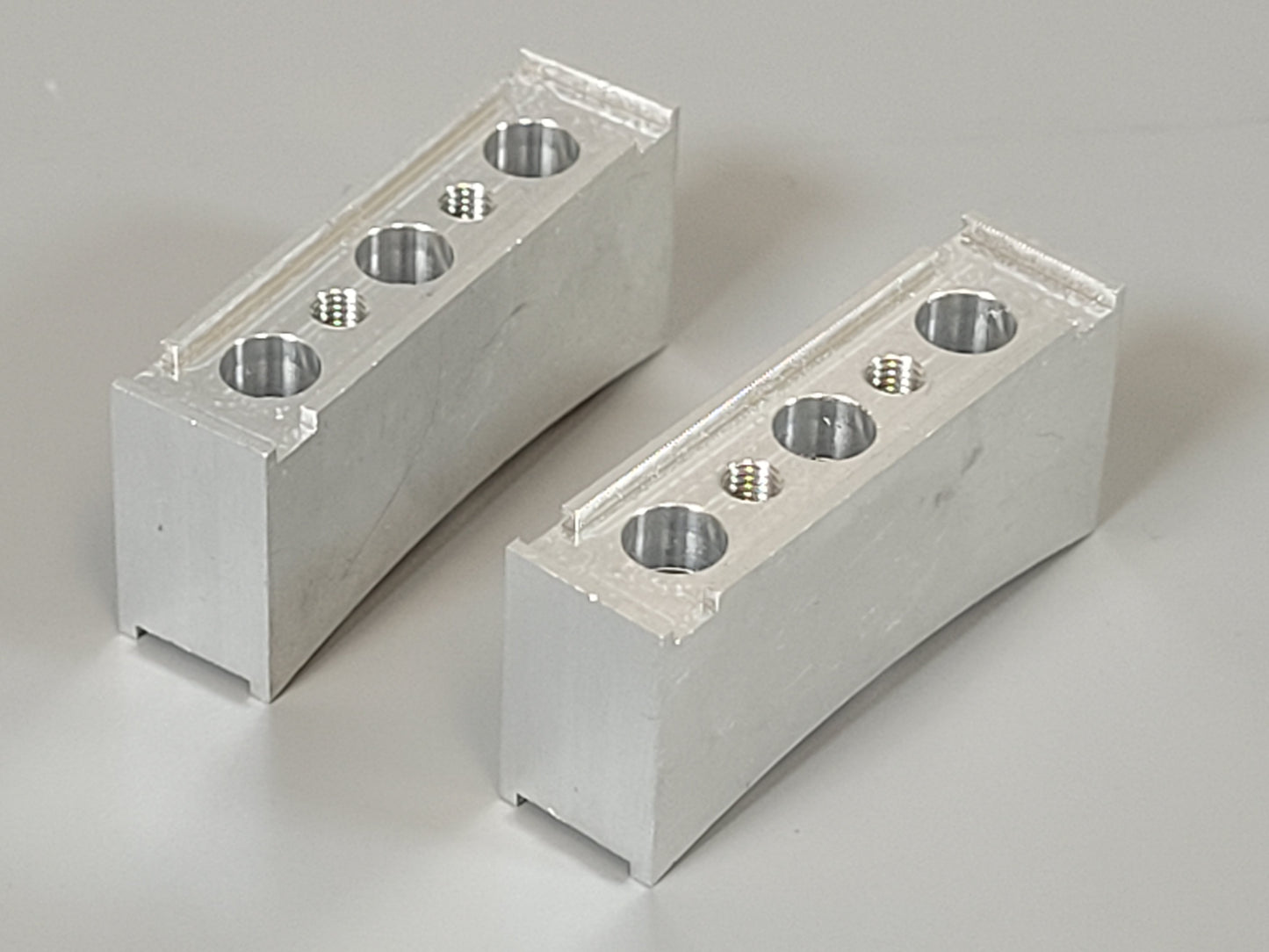 Pair Aluminum Part E9 E10 Upper Axle Ball Joint Arm Spring Mount Block Tamiya 1/10 RC Juggernaut 1 2 F350