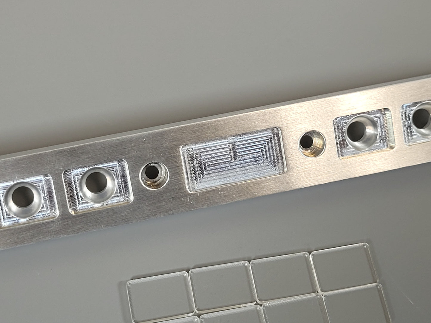 Aluminum 8 Square Style Rear Bumper Mount for Tamiya 1/14 R/C Toy King Hauler Grand Hauler Globeliner Semi Truck