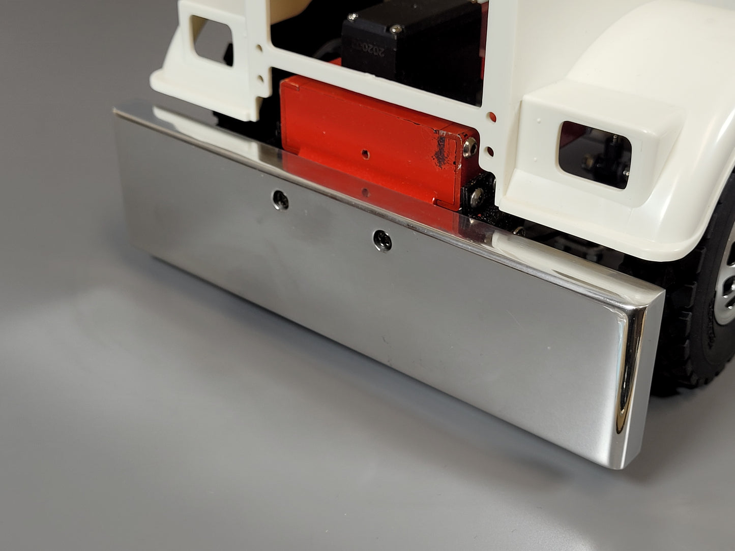 Aluminum Front Lower A Style Bumper for Tamiya 1/14 R/C Toy GlobeLiner King Hauler Grand Hauler Knight Hauler