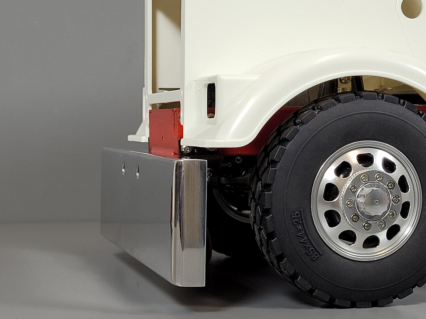 Aluminum Front Lower A Style Bumper for Tamiya 1/14 R/C Toy GlobeLiner King Hauler Grand Hauler Knight Hauler