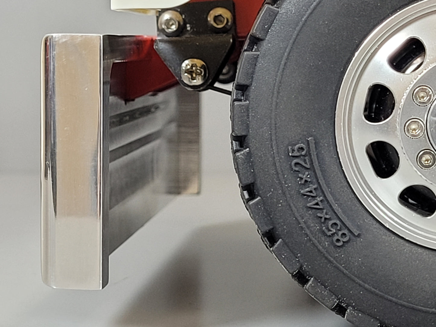 Aluminum Front Lower A Style Bumper for Tamiya 1/14 R/C Toy GlobeLiner King Hauler Grand Hauler Knight Hauler