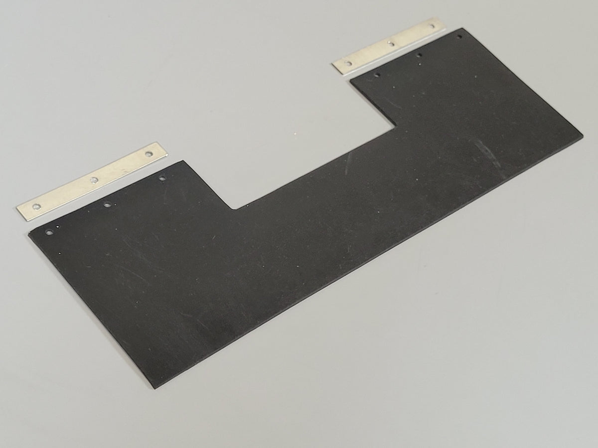 Rear 1 Piece Black Mud Flap Guard Tamiya R/C "Toy" 1/14 King Knight Grand Hauler Globeliner Cascadia