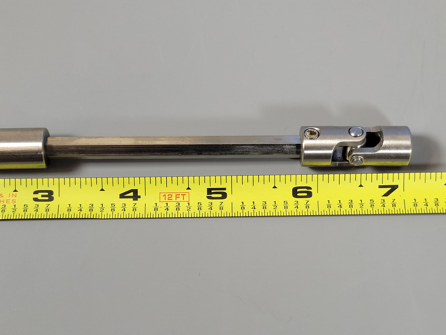 Universal Extend Extension 5-7 inch Stainless Steel Drive Shaft for most Tamiya R/C 1/14 Semi 1/10 Tundra F350 Hilux CC01 TXT Crawler