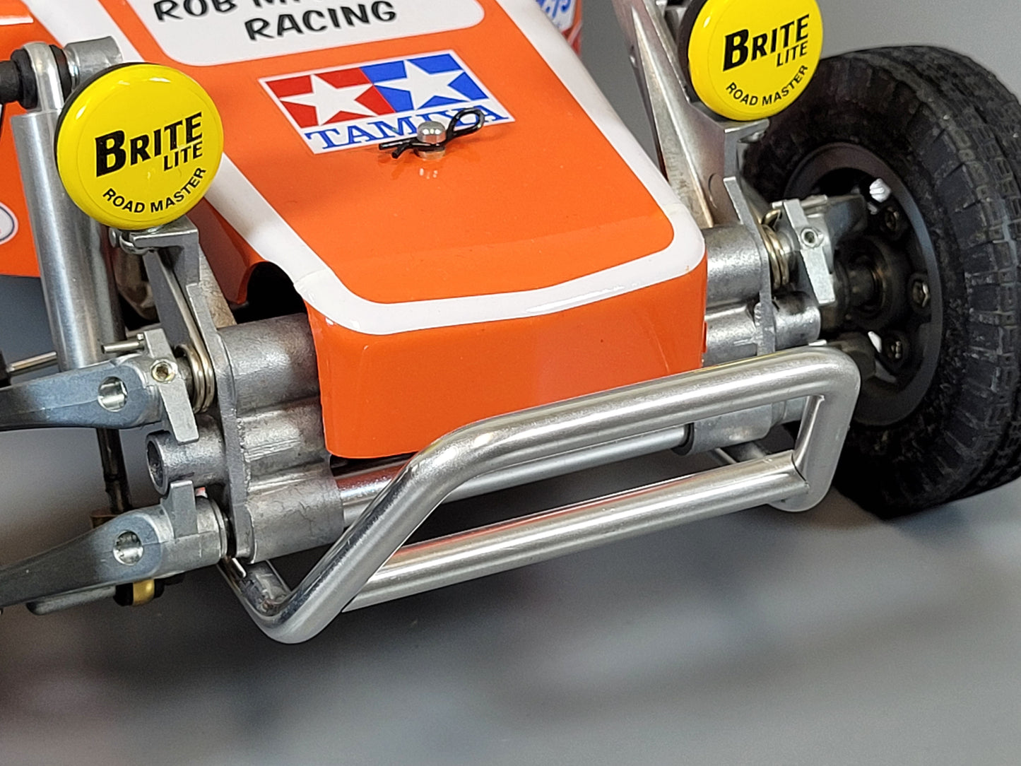 Aluminum Front Bumper Guard Bar for Tamiya R/C 1/10 Sand Scorcher Racing Buggy Champ SRB