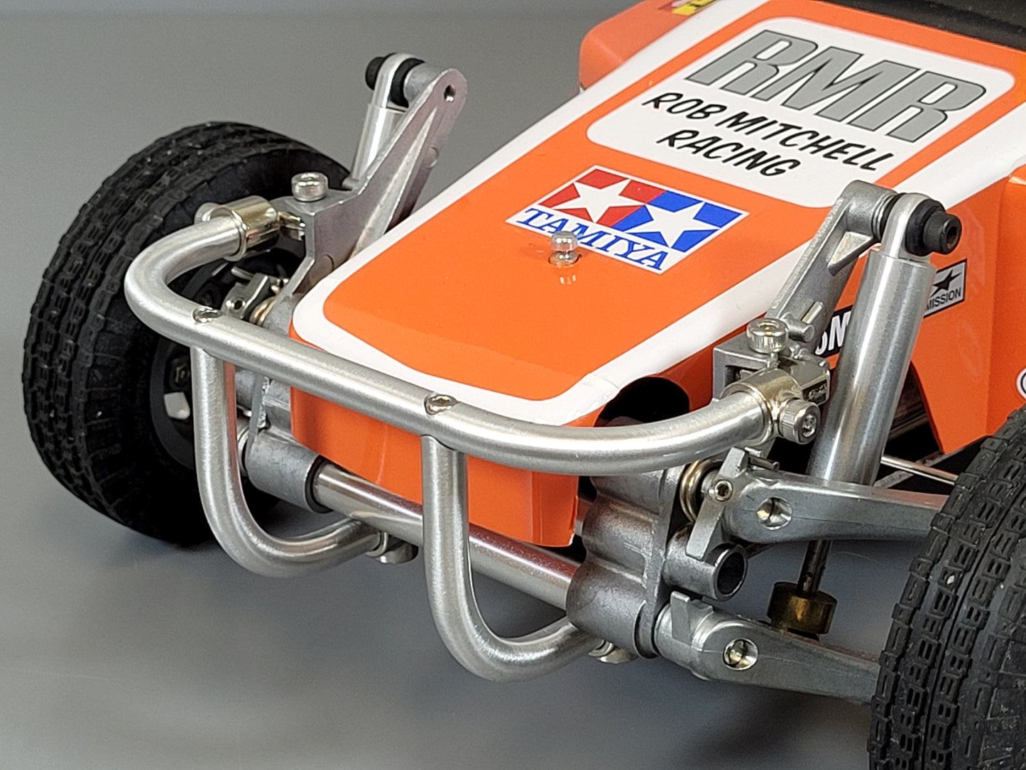 Aluminum Front Bar Style Protection Bumper Guard Tamiya R/C Toy 1/10 Sand Scorcher Super Champ Buggy SRB