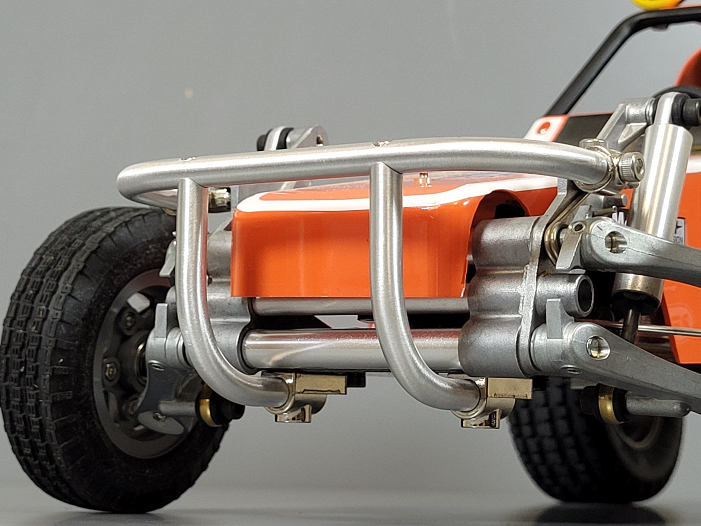Aluminum Front Bar Style Protection Bumper Guard Tamiya R/C Toy 1/10 Sand Scorcher Super Champ Buggy SRB