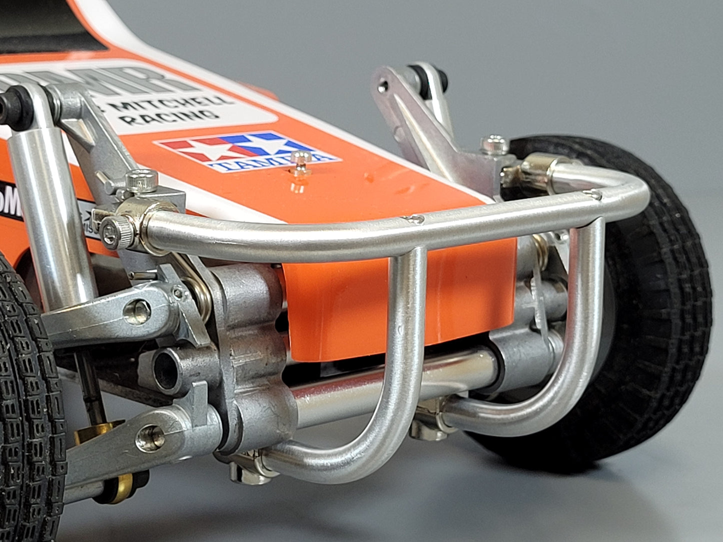 Aluminum Front Bar Style Protection Bumper Guard Tamiya R/C Toy 1/10 Sand Scorcher Super Champ Buggy SRB