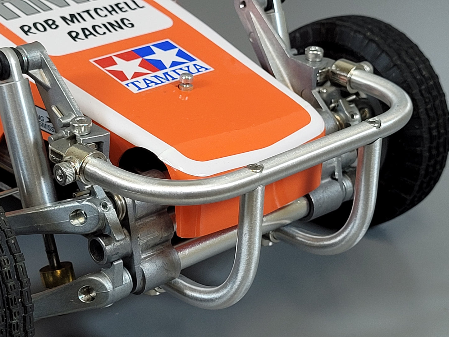 Aluminum Front Bar Style Protection Bumper Guard Tamiya R/C Toy 1/10 Sand Scorcher Super Champ Buggy SRB