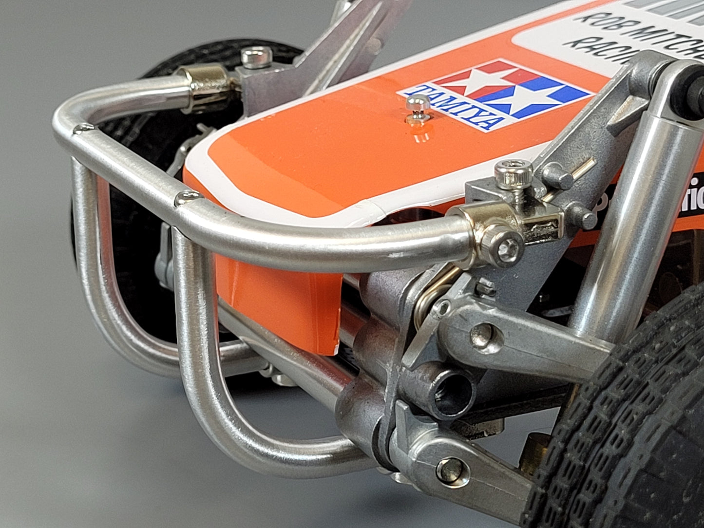 Aluminum Front Bar Style Protection Bumper Guard Tamiya R/C Toy 1/10 Sand Scorcher Super Champ Buggy SRB
