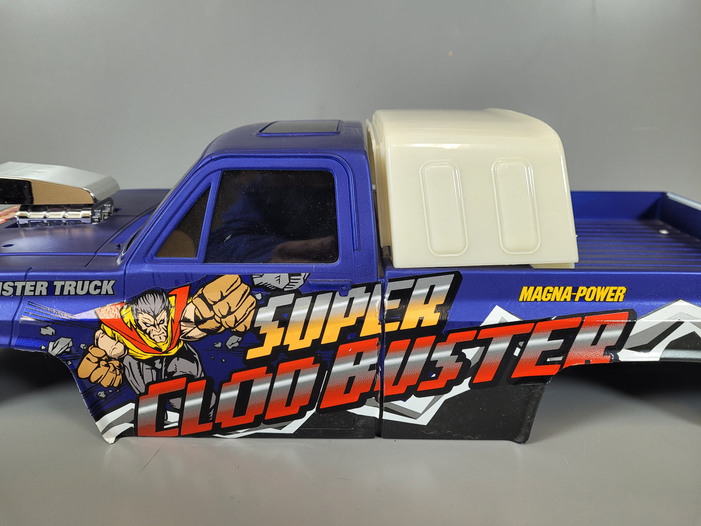 Rear Bed Topper Half Cover for Tamiya R/C Toy 1/10 Toyota Bruiser Hilux Mountaineer Trailfinder Super Clodbuster Truck