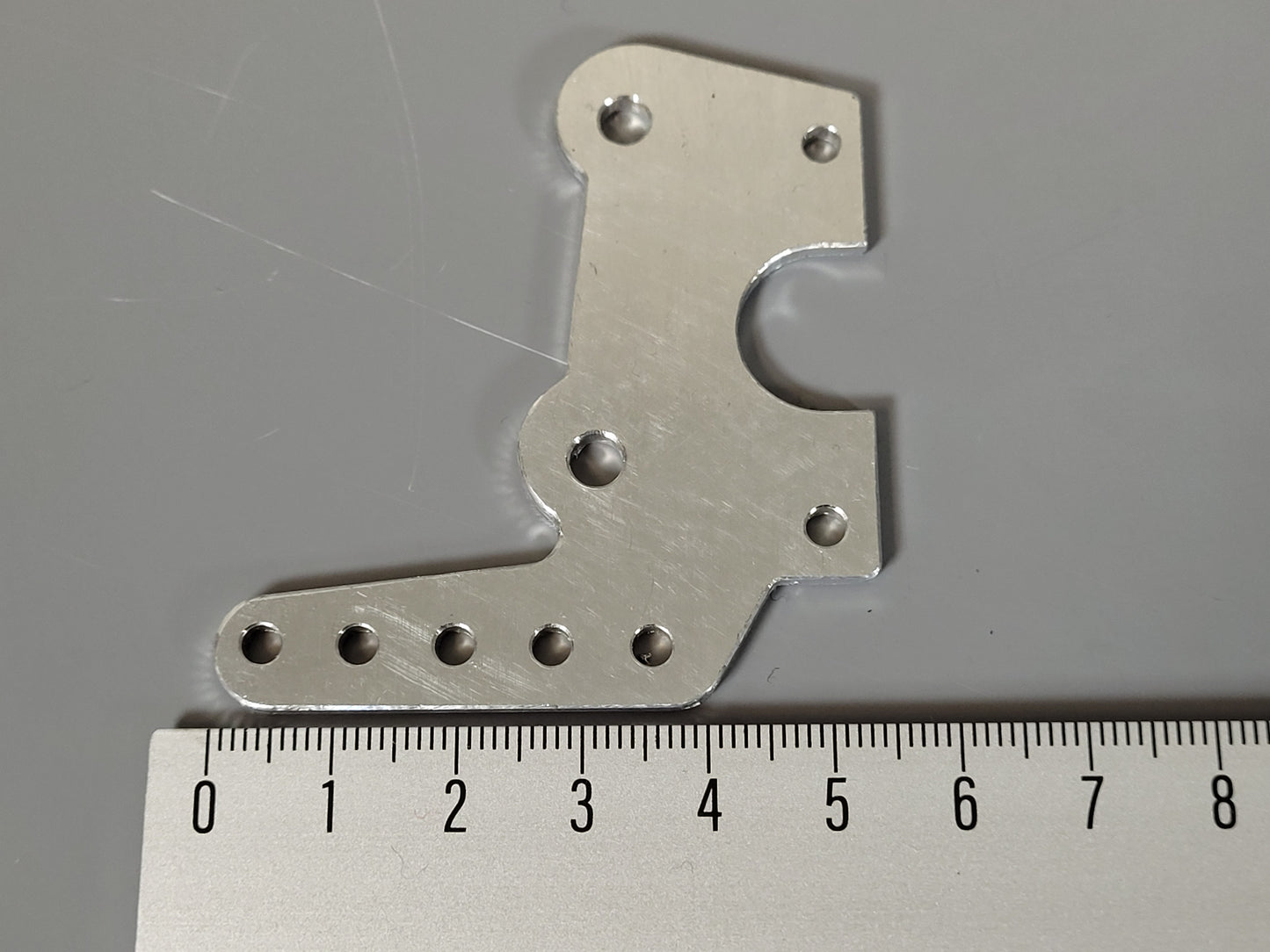 Pair Aluminum Relocate Axle Control Arm Link Shock Long Style Mount Bracket Tamiya 1/10 R/C Clodbuster Bullhead
