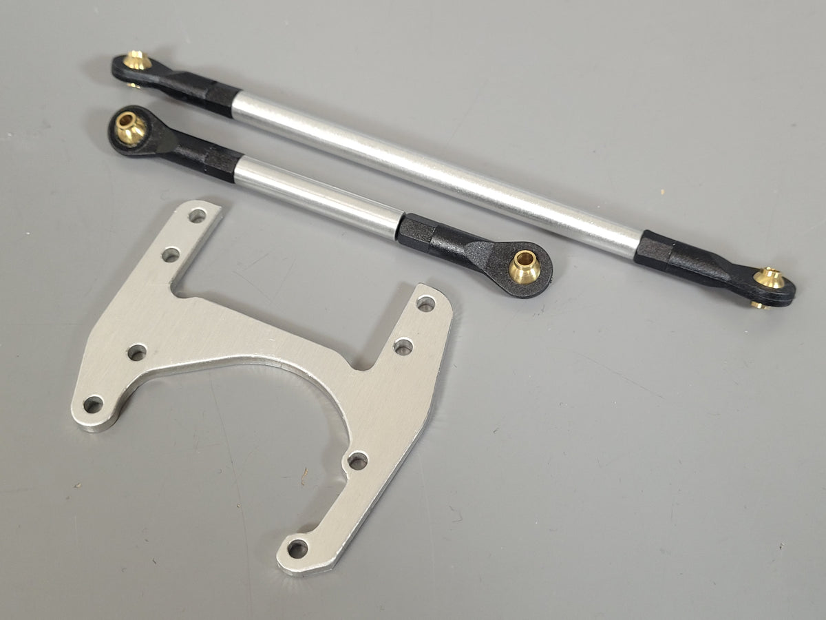 Front Steering Relocate Mount Kit for Tamiya 1/10 R/C Toy Toyota Hilux Tundra Ford F350