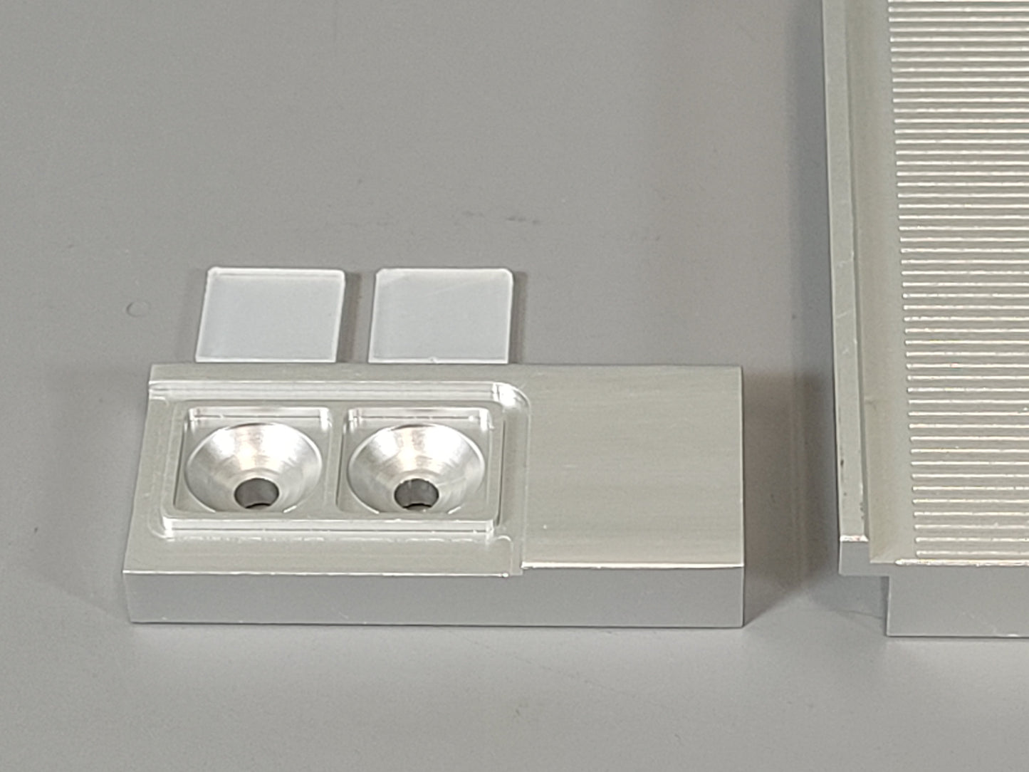Aluminum "KW Style" Front Face Grill Guard Plate Tamiya R/C 1/14 Globeliner 56304 Truck Globe Liner