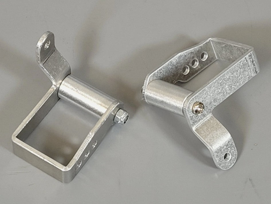 Pair Aluminum Steering Linkage Arm Kit Tamiya 1/10 Super Clodbuster Bullhead