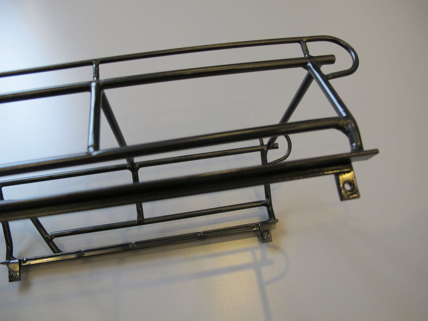 Toy Metal Rear Bed Trunk Storage Tool Rack Mount for Tamiya Toy R/C 1/10 Scale Toyota Hilux Bruiser Trail Finder Rc4WD Truck