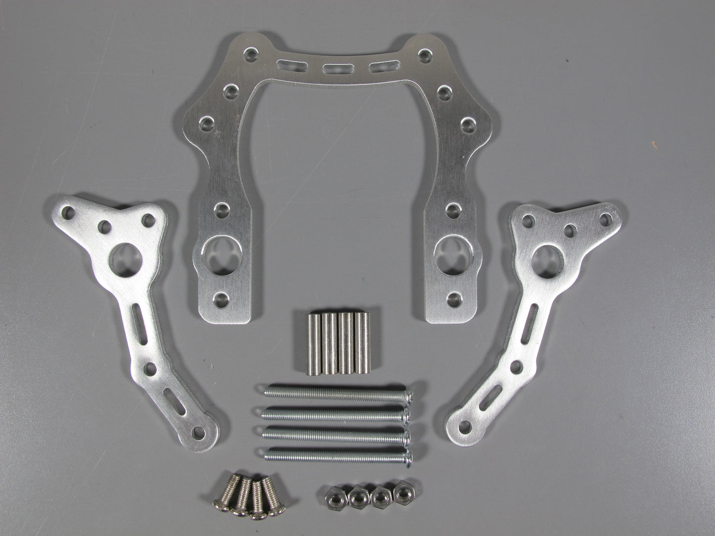 Aluminum Front + Rear Shock Mount Bracket for Tamiya 1/10 R/C The Frog Subaru Brat