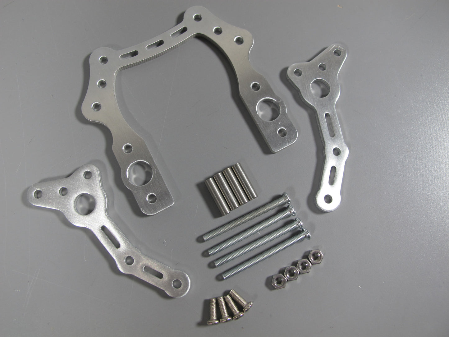 Aluminum Front + Rear Shock Mount Bracket for Tamiya 1/10 R/C The Frog Subaru Brat