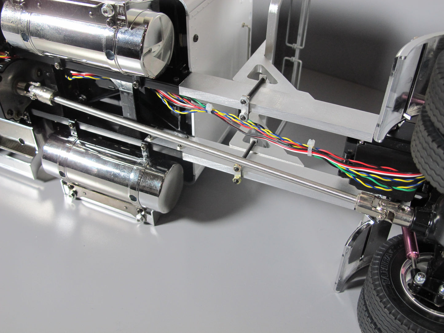 12" inch Extend Drive Shaft Axle Connect Rod for Tamiya Toy R/C 1/14 King Hauler Knight Hauler Grand Hauler Cascadia F350 Aeromax Globeliner Scania