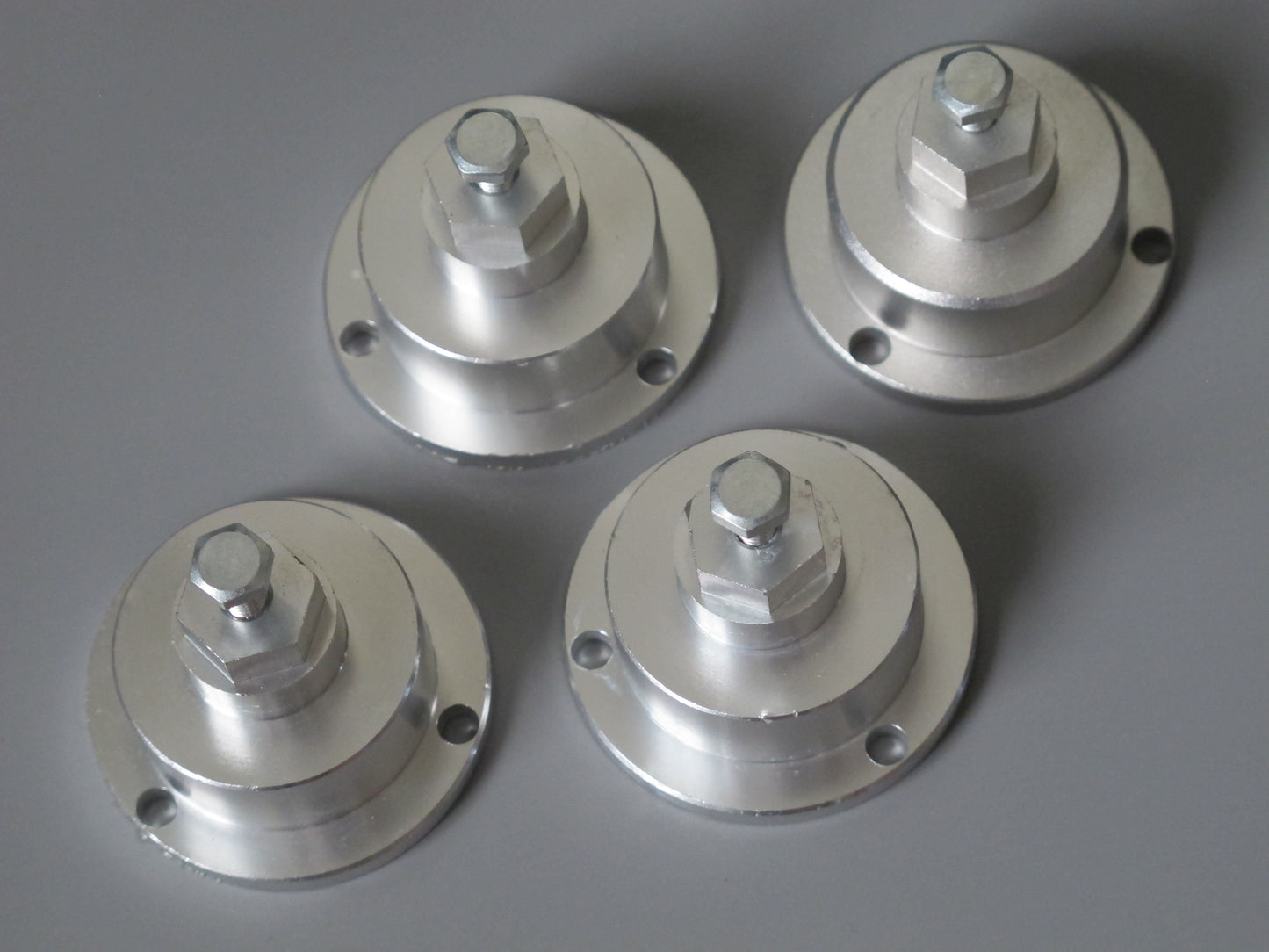 Aluminum Wheel Hub Adapter Set 12mm Hex Tamiya 1/10 Toyota Bruiser Mountaineer