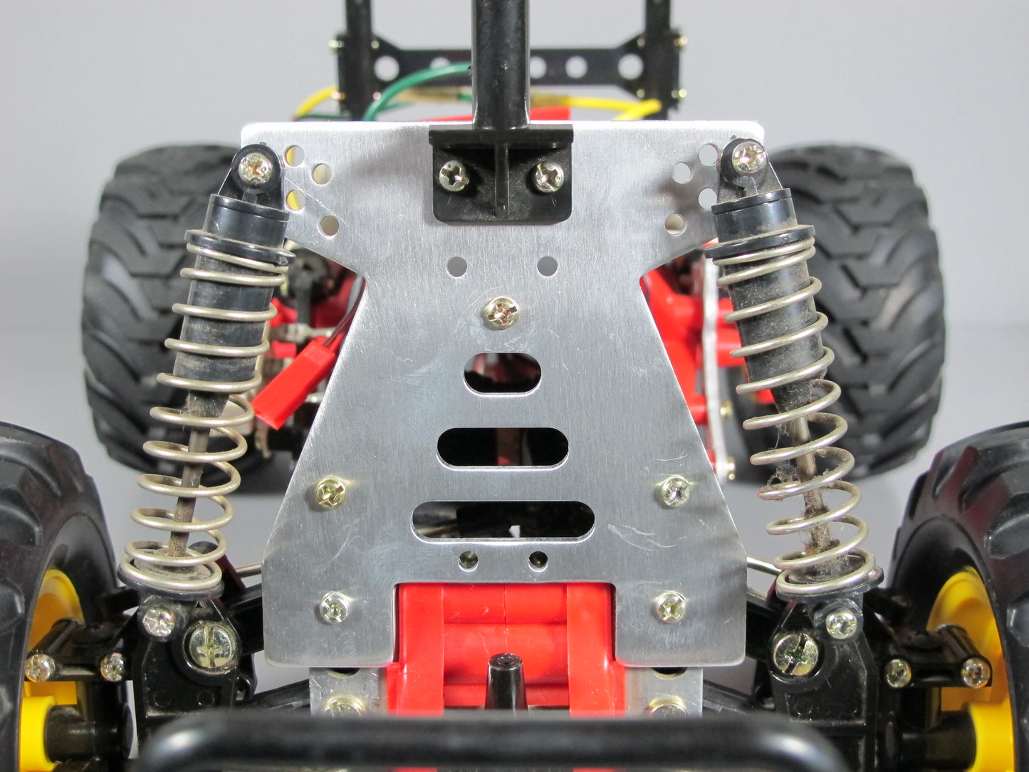 Aluminum Front Shock Body Post Mount Tower Plate for 1/10 R/C Toy Tamiya Brat Blackfoot Monster Beetle
