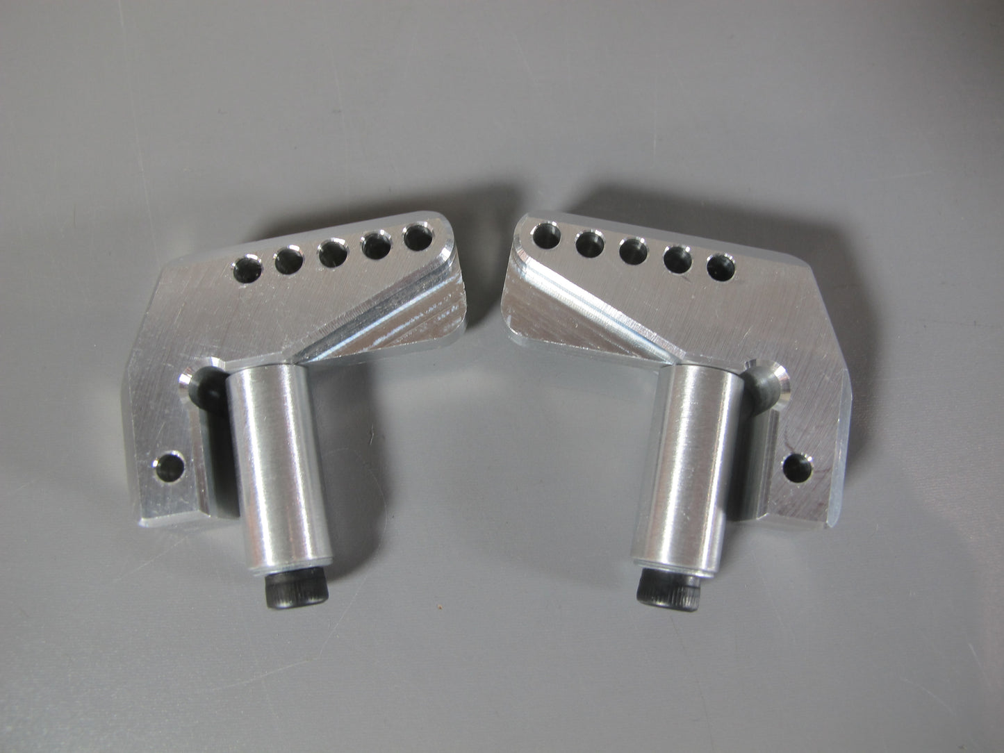 Aluminium Frame Chassis + Axle Suspension Linkage Lock Mount Conversion for Tamiya 1/10 R/C Clodbuster Bullhead Crawler