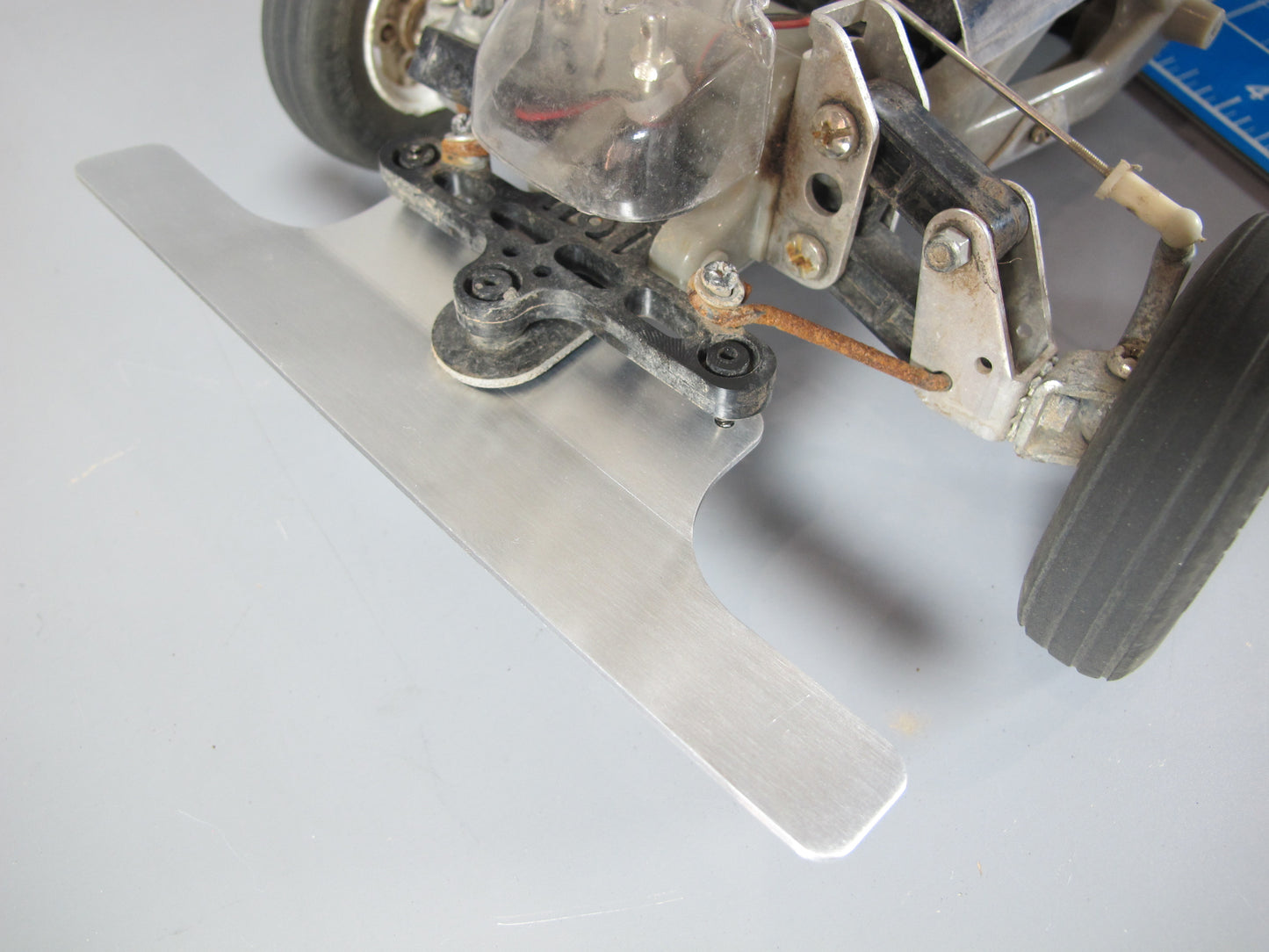 Aluminum Front Bumper Plate for Tamiya 1/10 R/C Frog Brat
