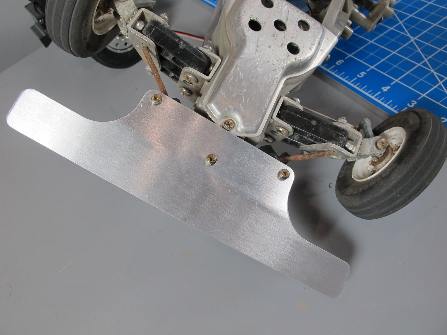 Aluminum Front Bumper Plate for Tamiya 1/10 R/C Frog Brat
