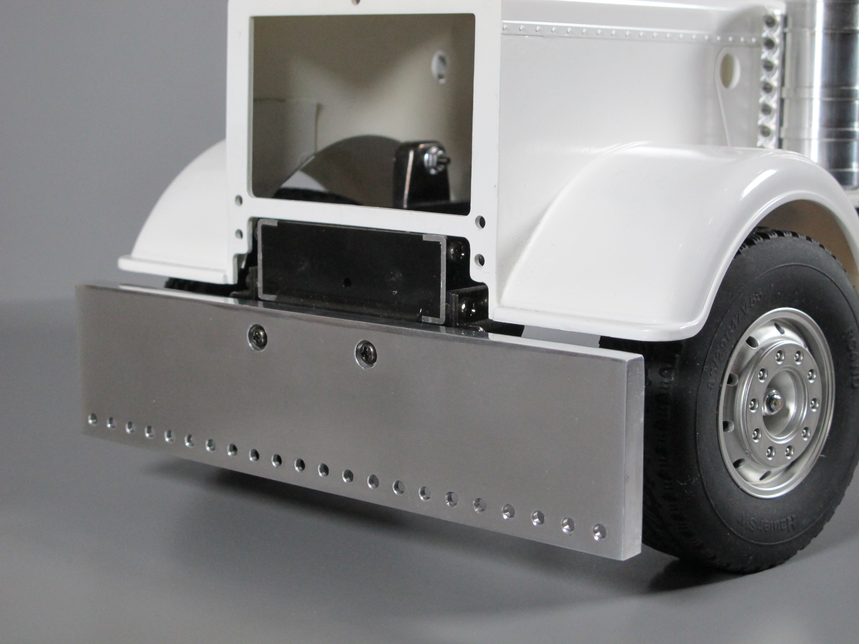 Aluminum Bumper Guard Style Tamiya RC 1/14 GlobeLiner Grand Hauler Kin