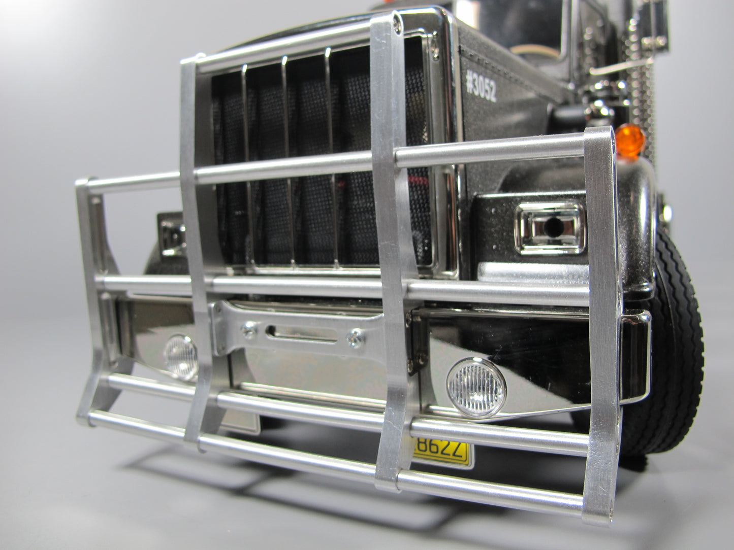 Aluminum Front Animal Bumper Guard Protector for Tamiya R/C 1/14 King Hauler Grand Hauler Knight Hauler Globeliner