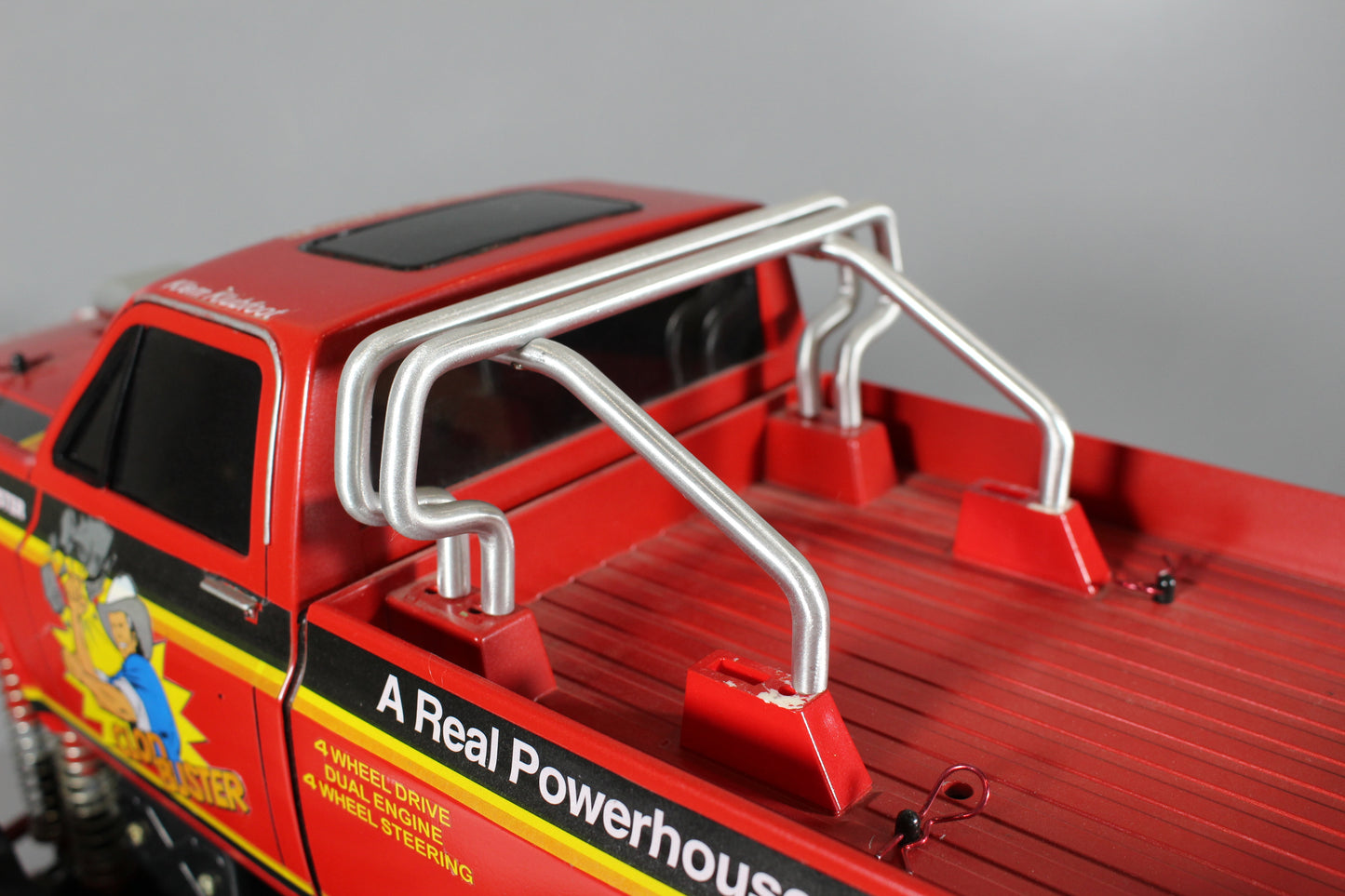 Aluminum Double Tube Roll Bar Style for Tamiya 1/10 Super Clodbuster Clod Buster
