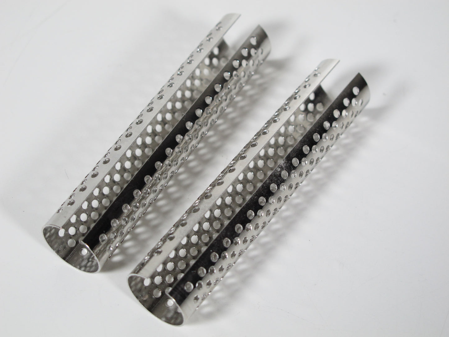 Aluminum L & R side Exhaust Stack Cover Shield for Tamiya R/C 1/14 King Hauler Grand Hauler Globeliner Semi Truck