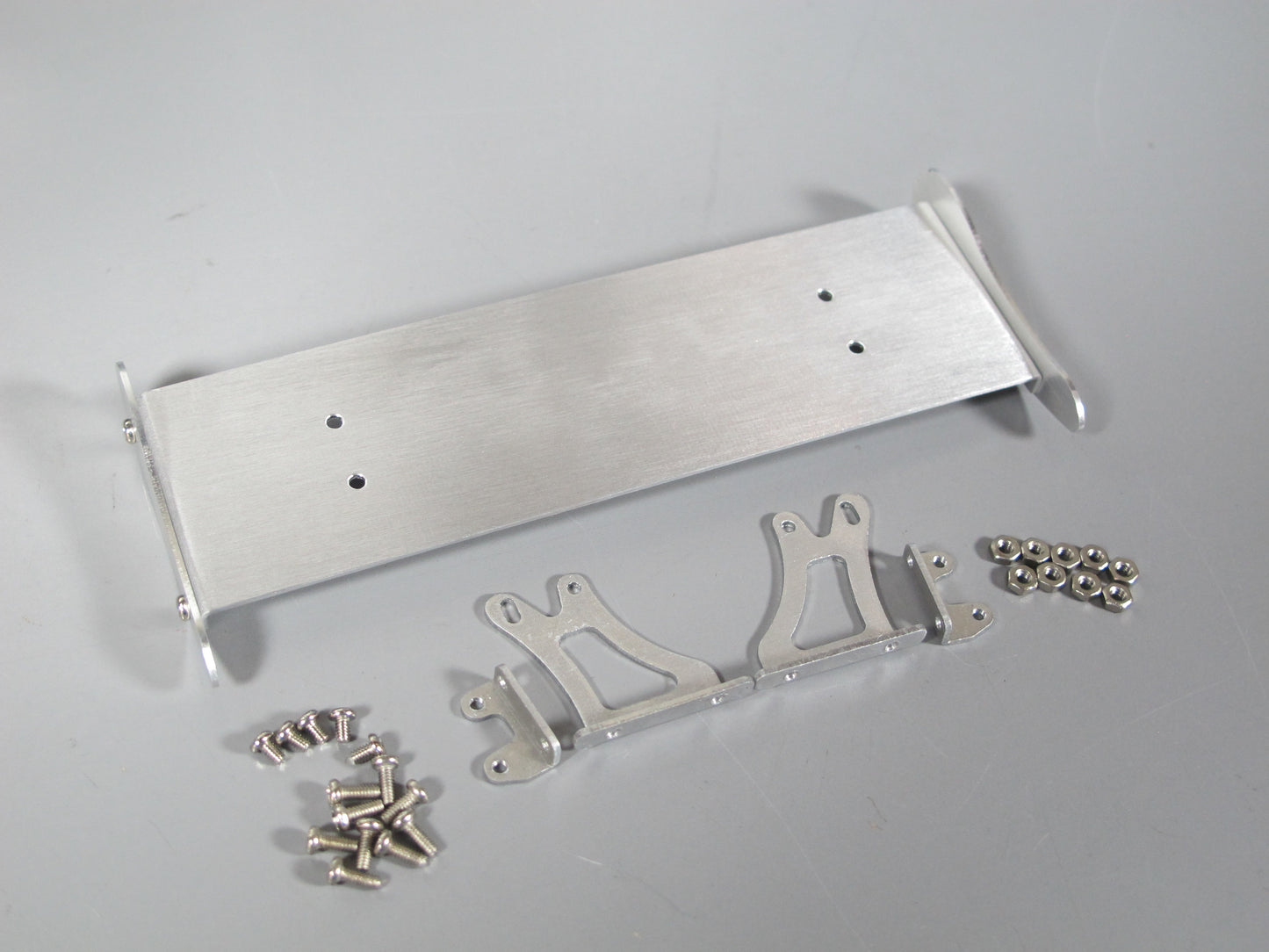 Aluminum 12.3cm Roof Cab Spoiler Wing for Tamiya R/C 1/14 King Hauler Grand Hauler Globeliner Truck