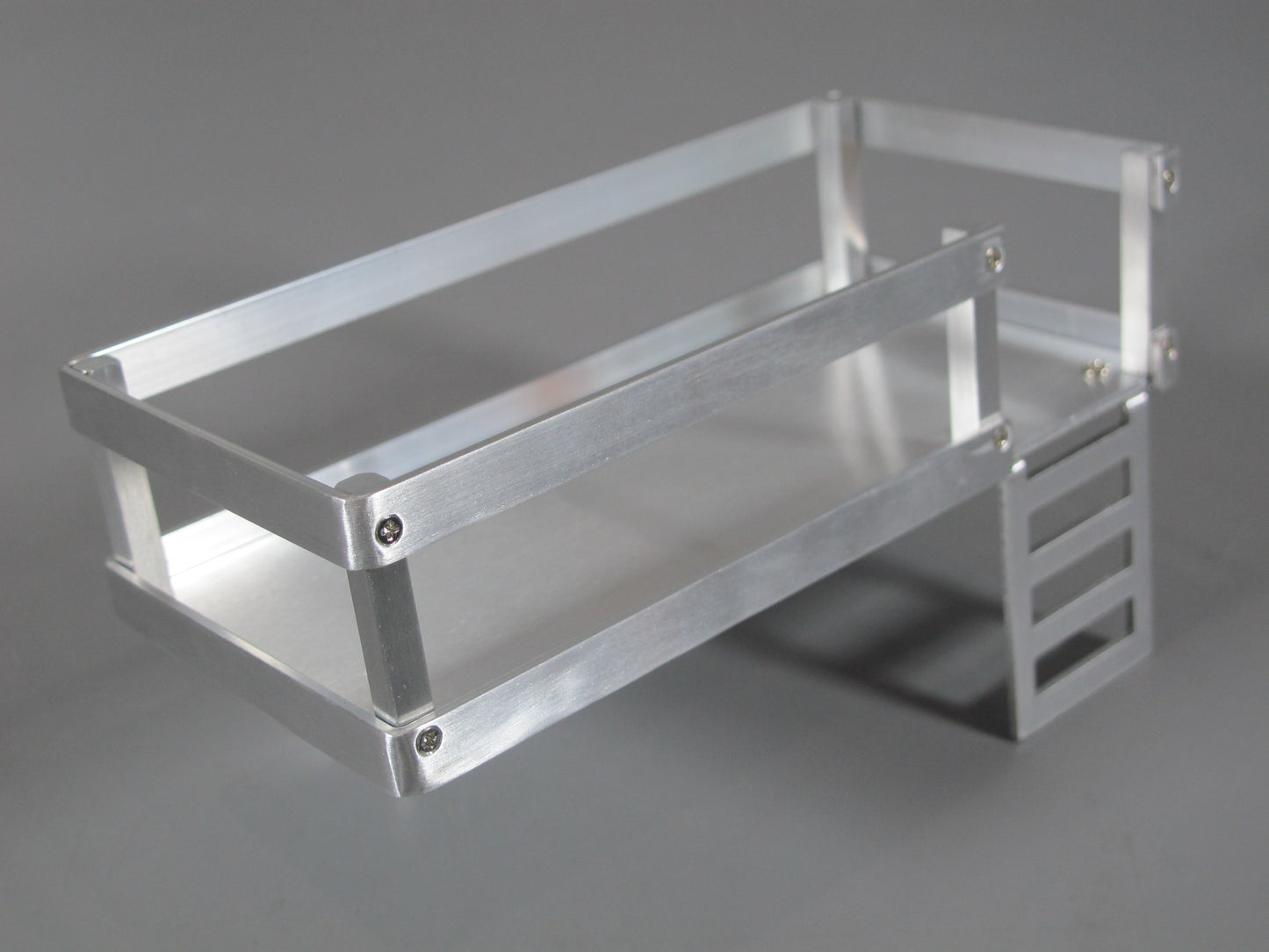 Toy Add On Aluminum Platform Deck for Tamiya R/C 1/14 Semi Flatbed Trailer Truck King Hauler Grand Hauler Knight Hauler Globeliner Aeromax Scania