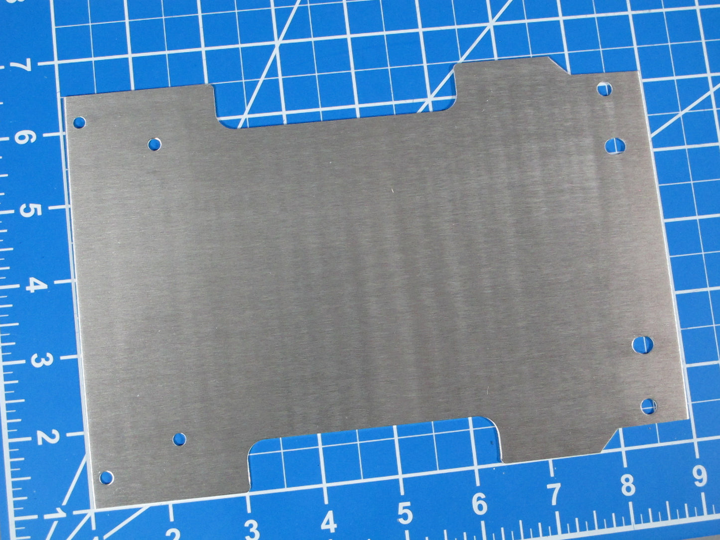 Aluminum Rear Bed Liner Trunk Cover Plate for Tamiya R/C Toy 1/10 Ford F350 F-350 Juggernaut