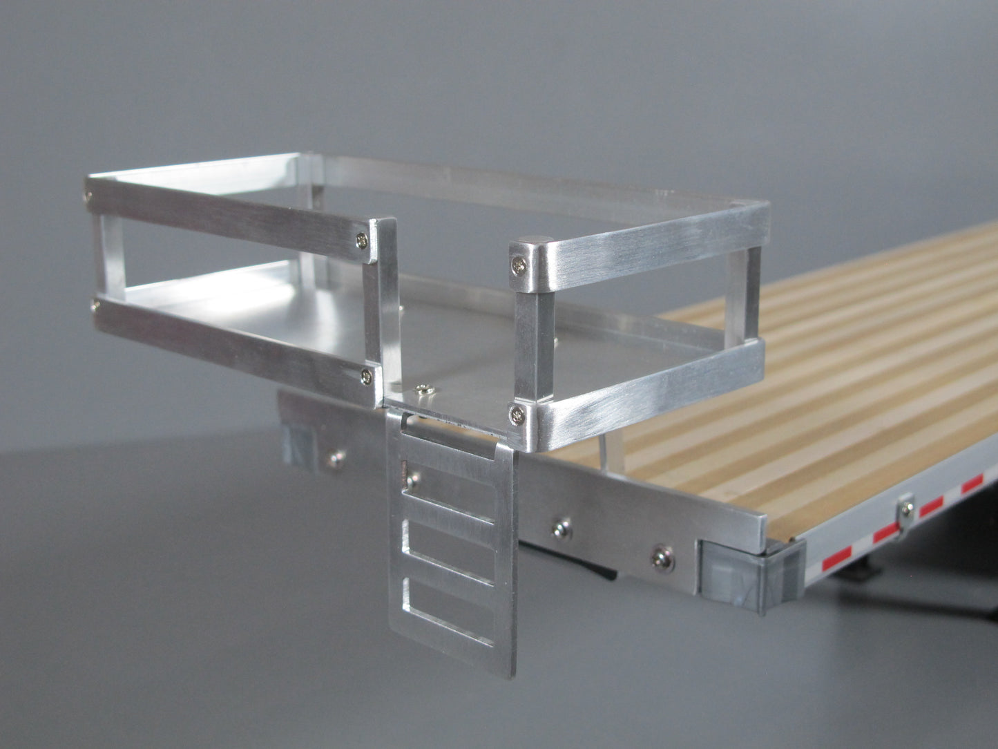 Toy Add On Aluminum Platform Deck for Tamiya R/C 1/14 Semi Flatbed Trailer Truck King Hauler Grand Hauler Knight Hauler Globeliner Aeromax Scania