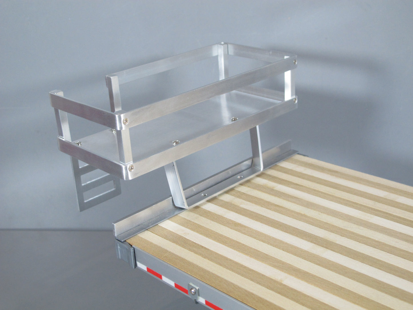 Toy Add On Aluminum Platform Deck for Tamiya R/C 1/14 Semi Flatbed Trailer Truck King Hauler Grand Hauler Knight Hauler Globeliner Aeromax Scania