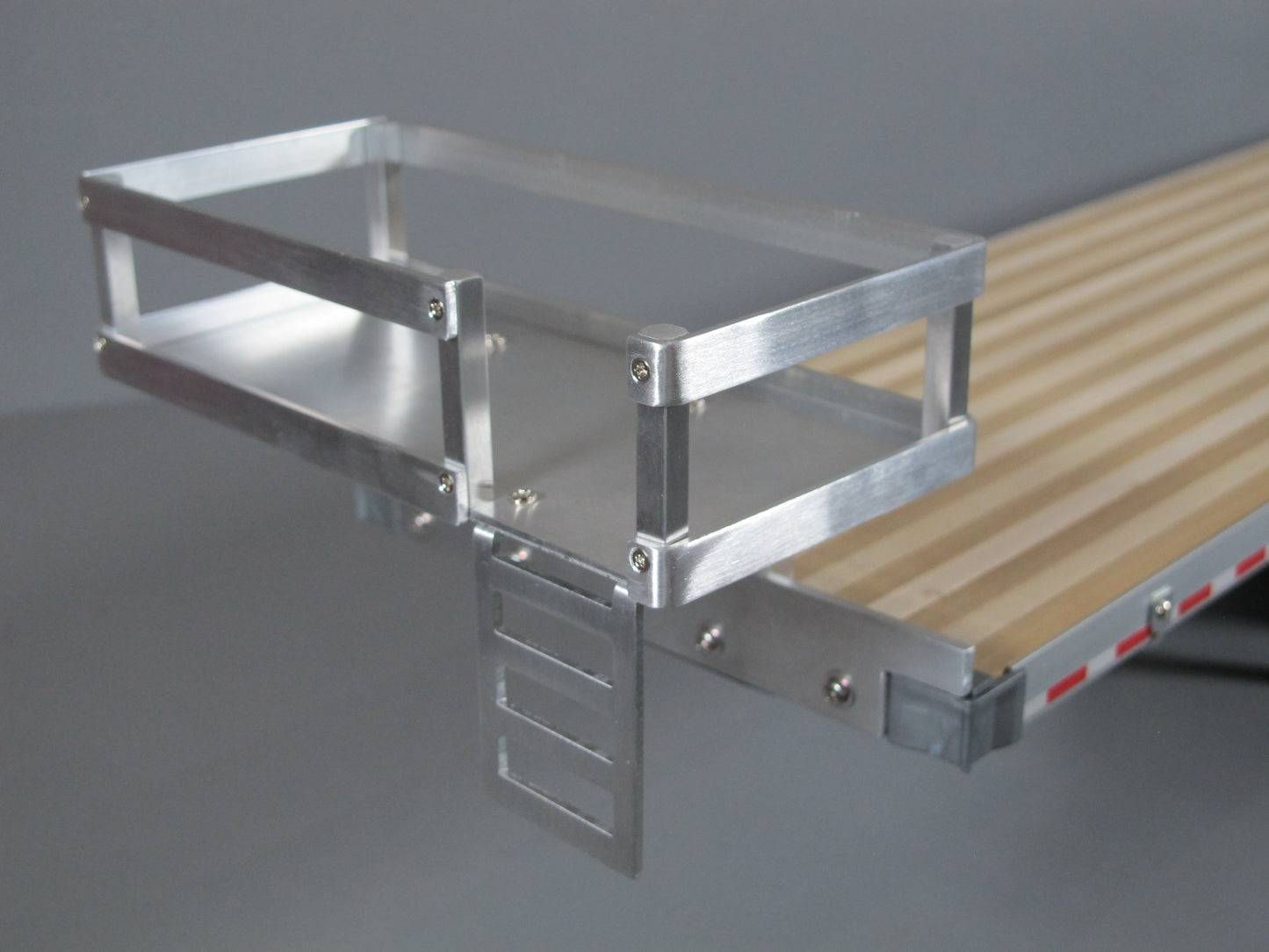 Toy Add On Aluminum Platform Deck for Tamiya R/C 1/14 Semi Flatbed Trailer Truck King Hauler Grand Hauler Knight Hauler Globeliner Aeromax Scania