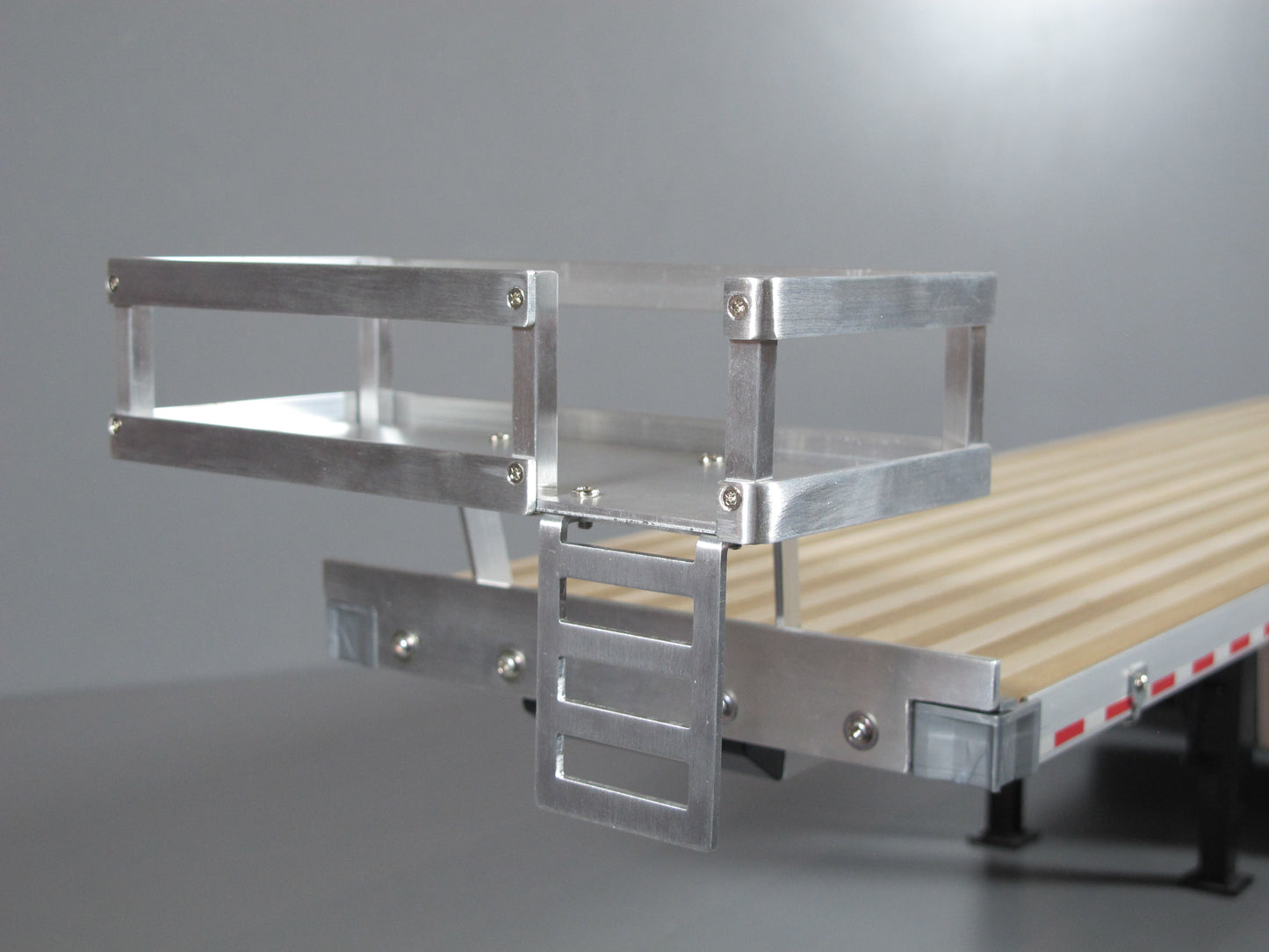 Toy Add On Aluminum Platform Deck for Tamiya R/C 1/14 Semi Flatbed Trailer Truck King Hauler Grand Hauler Knight Hauler Globeliner Aeromax Scania