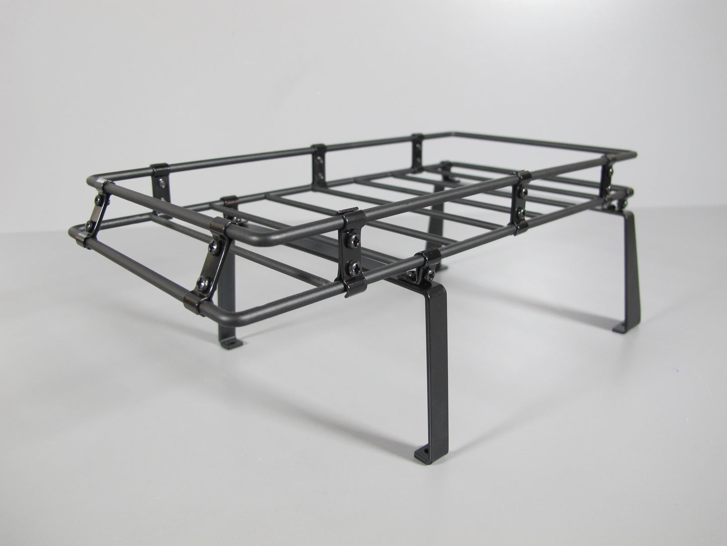 Add-On Steel Rear Cargo Bed Roof Tool Rack for Tamiya R/C Toy 1/10 Super Clodbuster Truck